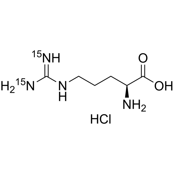 L-Arginine-15N2 hydrochloride ((S)-(+)-Arginine-15N2 (hydrochloride)) 204633-92-1